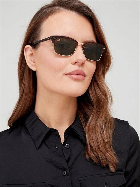 Clubmaster Classic Sunglasses in Tortoise On Gold and G.